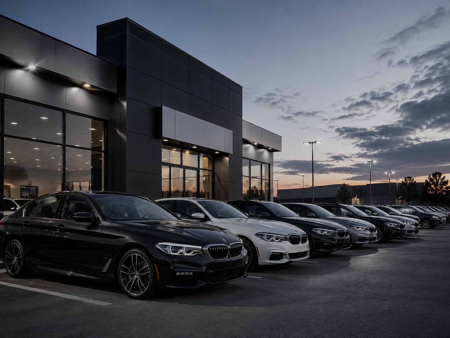Dealership inventory lot